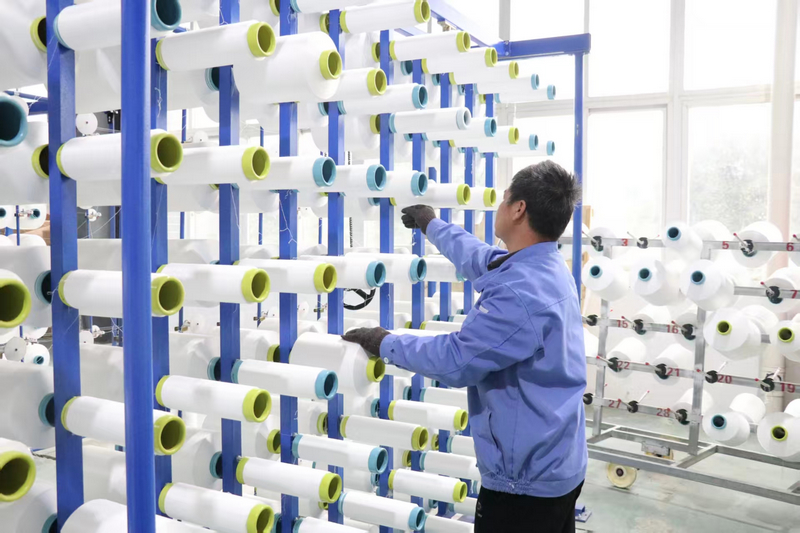 毕节宏盛纺织科技有限公司生产车间。七星关区融媒体中心供图