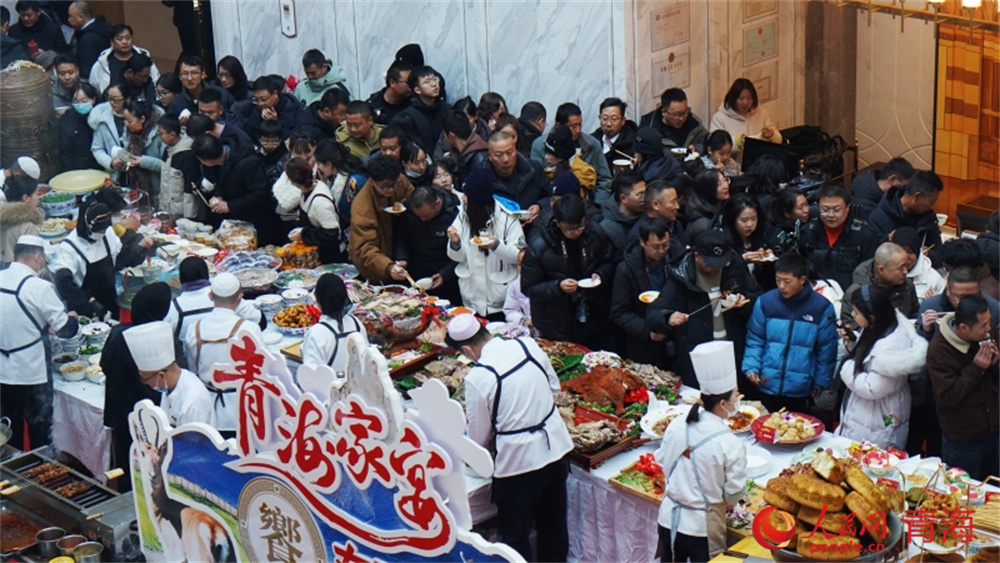 活动现场流水席品鉴