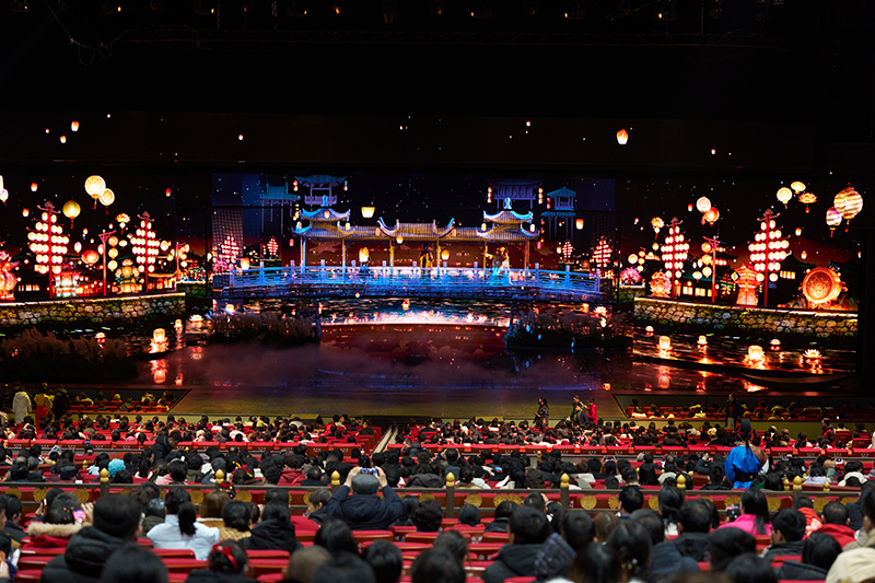 文旅演艺《锦绣太平》演出现场