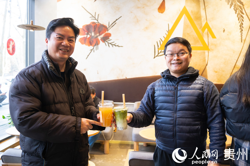 融入贵州风物的新茶饮受海外嘉宾喜爱。